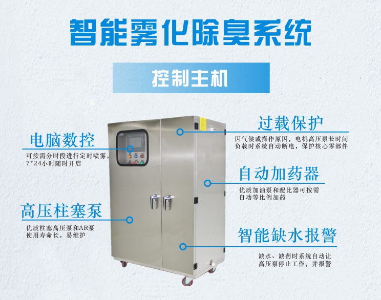 高压除臭雾化系统