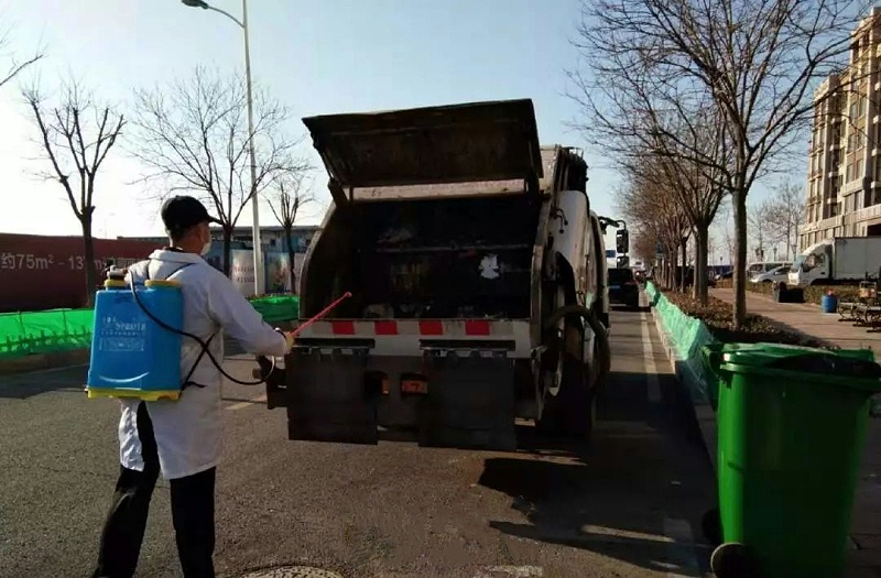 微菌环境携手鸿源环保共同打造卫生城市