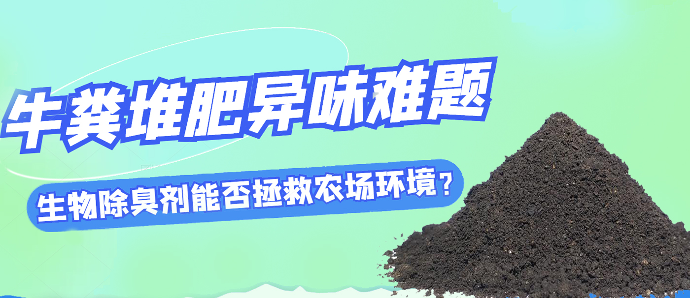 牛粪堆肥异味难题，生物除臭剂能否拯救农场环境？
